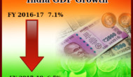 India Sees Slower Growth In Fiscal 2017-18