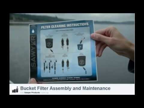 Sawyer Filter Bucket Filter Assembly